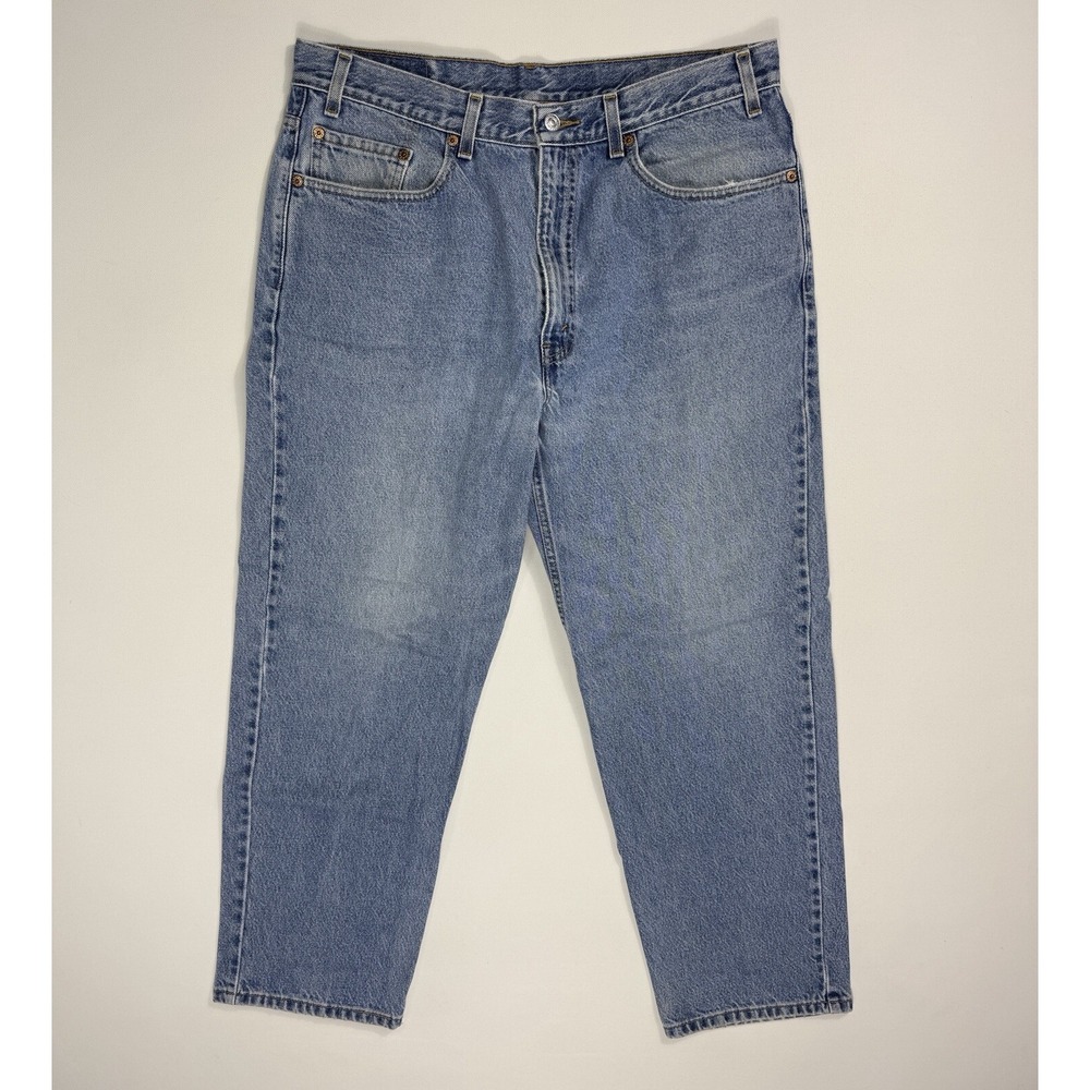 Levis 550 Relaxed Fit Blue Jeans Mens 38x29 36x28 Work Denim Classic VTG 90s USA